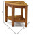 AquaTeak Kai Corner 15.5" Teak Shower Bench