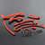 G-PLUS Silicone Radiator Coolant Hose Compatible with 1991-1996 Chevy Corvette 5.7L LT1 V8 Red