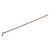 Antique Copper Blow Poke Fireplace Tool 32 Inch, Handmade Fire Blowing Stick Split Type Compact Fire Starter,Fire Blow Stick, Fire Poker Blower Stick, Fire Blower, Stoke Your Fire Easily in Fireplace
