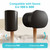 30.6" Speaker Stands Pair for SONOS Era 100 and Era 300,Black