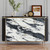 VaryPaper 24"x473" Black and White Marble Countertop Peel and Stick Wallpaper Marble Vinyl Wrap for Cabinets Table Furniture Waterproof Self Adhesive Removable Wall Paper for Bedroom Bathroom Kitchen