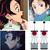 925 Sterling Silver Tanjiro Earrings,Anime Cosplay Tanjiro Black Earrings Ear clip For Men Women Earrings (E1)