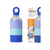 Boon Triful Baby Formula Dispenser On the Go - Insulated Stainless Steel Formula Containers with Stacking Design - Baby Bottle-Feeding Supplies for Travel, Camping, 8 oz, Blue