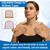 Castor Oil Pack Wrap for Shoulder, Neck & Upper Back, Reusable Adjustable Caster Oil Pack Wrap, Organic Cotton Castor Oil Compress Pad for Relieve Shoulder and Neck Inflammation
