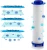 20Pcs Drivese Showerhead Filters, 2.75 Inch Ion Shower Dropse Head Filter PP Cot