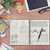 Mousbull A4 Graph Paper Notebook, 2 Pack Large Spiral Grid Notebook, 200 Pages 100gsm Thick 5mm Square Paper Quad Notebook for Engineering, Math, Taking Notes, Drawing - Kraft Brown Cover, 8.5" x 11"