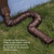 plusgutter 16.5ft Long Gutter Downspout Extensions Flexible, 4" Diameter Drain Downspout Extender, Down Spout Drain Extender for Rainwater Drainage, Extendable from 3.4ft to 16.5ft(1Pack Brown)