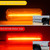 Bestview LED Dually Side Marker Lights for 1994-2002 Dodge Ram 2500 3500, Amber＆Red Front&Rear Wheel Bed Marker Bumper Fender Lamp Assembly Kit accessories(Pack of 4)