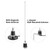 2 Meter & 70cm UHF VHF Dual Band 144/430MHz NMO Magnetic Base Mount Antenna with 16.5 FT UHF PL259 Male Plug Kit for Trunk Vehicle Car Mobile Radio Transceiver Two Way Radio, Eifagur