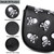 Gbourly Embroidery Skeleton Skull Golf Club DF3 Mallet Putter Head Cover