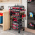 INGIORDAR Power Tool Organizer storage Cart with Charging Station,Black