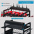 INGIORDAR Power Tool Organizer storage Cart with Charging Station,Black