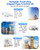 European Travel Plug Adapter, US to European Plug Adapter with 3 American Outlets & 4 USB, 3ft European Power Cord, International Travel Power Strip, Type C for Europe EU Germany France, Travel, White