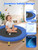 BLUERISE 36'' Toddler Trampoline Safe Foam Handle Indoor&Outdoor Ages 2-6