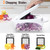 8-Blade Cook Tool & Gadget Sets, Egg Slicer Chopper Grater Set, White