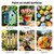 Nicpro 20 Colors Large Outdoor Acrylic Paint Set, 8.45oz Waterproof Paints