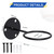 Threan 6 Pcs Baseball Wall Mount Holder, Metal Display Rack for Softball