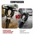 KAIQIVEM Motorcycle Mirrors Stealth Wind Wing Side Rearview Mirrors Compatible With Kawasaki Ninja 650 2025 Ninja 500 Ninja 400 300 2026 ZX6R ZX10R ZX4RR ZX4R GSXR 1000 600 750