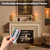14"×4" Flameless Candles Outdoor Waterproof with Remote 2 Pack Ivory