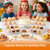 YestBuy Stackable Clear Display Risers, 8 Pcs Acrylic Cupcake Stands for Party-Farmhouse Food Display for Buffet, Vendor Events, Wedding & Birthday