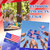 Newwiee 100 Pcs Small American Flags on Stick with Safety Spear Top 4 x 6 Inch 250 Year 1776-2026 Mini Handheld Flags for 250th Anniversary 4th of July Independence Day Patriotic Outside Parade Decor