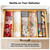 4 Pack 6" Deep Bamboo Drawer Dividers, 17-22" Expandable Kitchen Organizers