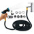 Amcortn Indoor Sink Hose Attachment for Kitchen Sink or Bathroom Sink Faucet - (50FT) Sink Hose with 7 Adapters, Watering Houseplants, Dog Washing, Household Cleaning, Car Washing, 10-Function Nozzle