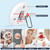 40X Magnifying Mirror with Lights, 6inch Makeup Mirror, Compact Travel Size
