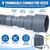 Toutoulee 20 FT Washing Machine Drain Hose with Adapter and 2 Clamps