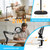 KMDES Magnifying Glass with Light and Stand 2 in 1 Stable Base Magnifier