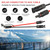MOOKEERF Solar Panel to SAE Adapter Cable - 15FT 10AWG Solar Extension Cable for RV Solar Panel Caravan Battery Charger Kit with SAE Polarity Reverse Adapter