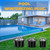 6 Pack Pool Winterizing Plug with SS Screw - 3 Sizes (1 in, 1.5 in, 2 in)