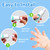 Electric Nail Trimmer Replacement Pads, 12 Packs Baby Nail File Grinding Heads Compatible with Frida Baby Nail File (Green: 6-12M; Blue: 12+M Babies)