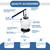 Bicos 7.5L Transmission Fluid Pump Manual ATF Refill Tool Kit with 15pcs Adapters Automatic Transmission Fluid Refill Pump Set
