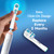 FEUP Dual Clean Replacement Brush Heads Compatible with Oral B Vitality Series Electric Toothbrush.8 Count