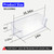 2 Pcs W11239961 Refrigerator Door Shelf Bin Compatible with Whirlpool