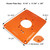 O'SKOOL Precision Aluminum Router Table Insert Plate, RTS02A