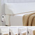 Bed Wedge Gap Filler King Size, Wedge Pillow for Headboard Gap, 76×10×6 in