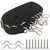 AXGSRV 4 PCS Adjustable Bimini Top Straps, 28-60 Inch Heavy-Duty Marine Grade Straps, Easy Install Boat Canopy Accessories for Pontoon and Fishing Boats