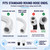 CPAP Hose Dryer for ResMed AirSense 10/11 22 mm & 15 mm Tubing, 10-Speed Adjustable Airflow, CPAP Tube Dryer Dries 1 or 2 Hoses with Straight and Y Adapter, No Heat, 30–45 Min After Washing (Varies)