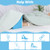ROYALAY Blanket Lifters for Foot of Bed, Foot Tent Blanket Support Holder for Surgery Recovery, Foot Block Pillow Cradle Tent Sleep Support Supplies for Foot, Ankle, Leg, Knee, Toes Pain(S)