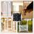 Allucky Matte Black 42 Pack 3x3 Inch Interior Door Hinges for Square Corners
