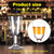 24 Pack Mini Shot Glasses Bulk 10ml/0.338oz Clear Thick Base Shot Glasses Reusable Small Shot Glasses Dishwasher for Birthday Parties Weddings Bachelorette Family Gatherings Holiday Celebrations Bars