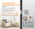 Buoan Keypad Door Knob, Keyless Entry Digital Door Lock with Handle