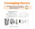 Buoan Keypad Door Knob, Keyless Entry Digital Door Lock with Handle
