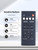 Replacement Remote Control for Yamaha Audio Sound Bar YAS-209 YAS-109