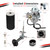 Carburetor Carb and Fuel Valve Petcock + Lever + Air Filter Foam + Intake Manifold For YAMAHA Grizzly 660 YFM660 2002-2008