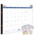 Desk Calendar 2026-2027 - 22" x 17", 18 Month Desk Calendar july 2026-2027 Dec, Large Monthly Desktop Calendar with Plastic Cover, Thick Paper, Corner Protectors - (2 Stickers Included)