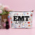 Sfodiary EMT Makeup Bag Emergency Medical Technician Gift for Women Medical Student Graduation Gift for Daughter Students Paramedic Emergency Nurse Gifts for Friend Christmas Birthday Present
