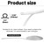 Tondiamo Shower Door Strip Seal for Glass,7/32 X 98.4 Inches,2 Rolls